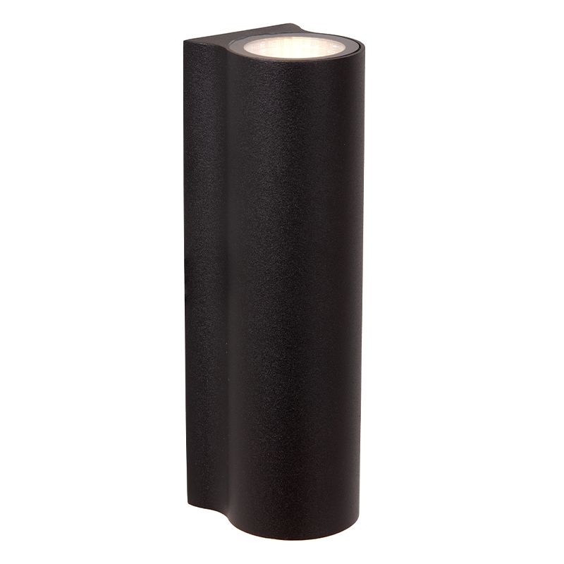 Applique up and down moderne noire, Akra, 6W, 3000K LED, IP54 Applique up and down moderne noire, Akra, 6W, 3000K LED, IP54