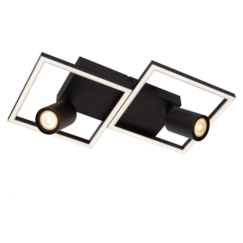 Lampe plafond moderne noire, Arianne