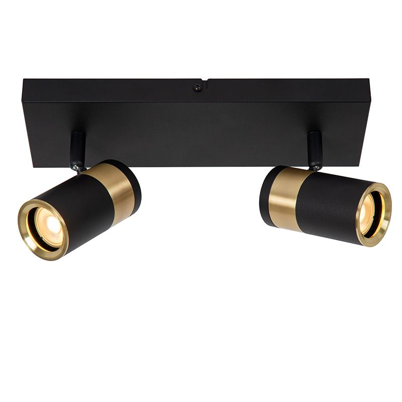 Spot plafond moderne noir, Gorik Spot plafond moderne noir, Gorik