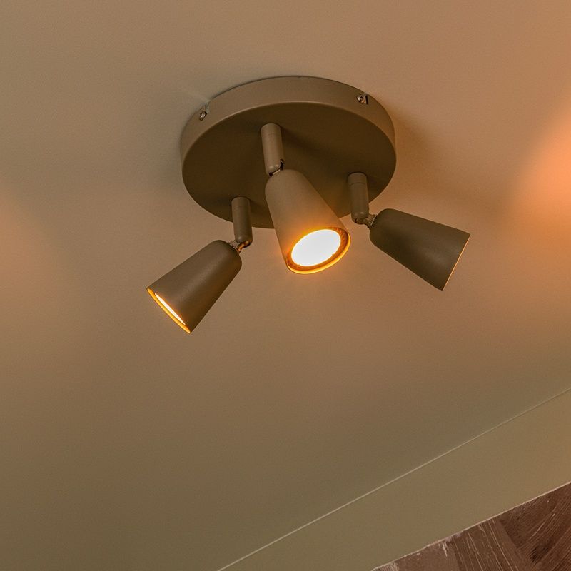 Spot plafond moderne taupe, Tiana Spot plafond moderne taupe, Tiana