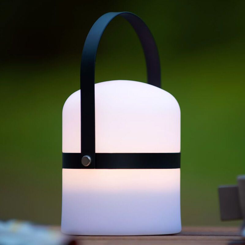 Lampe de table extérieur moderne blanche, Little Joe, 3W, 2700K LED, IP44, avec interrupteur Lampe de table extérieur moderne blanche, Little Joe, 3W, 2700K LED, IP44, avec interrupteur