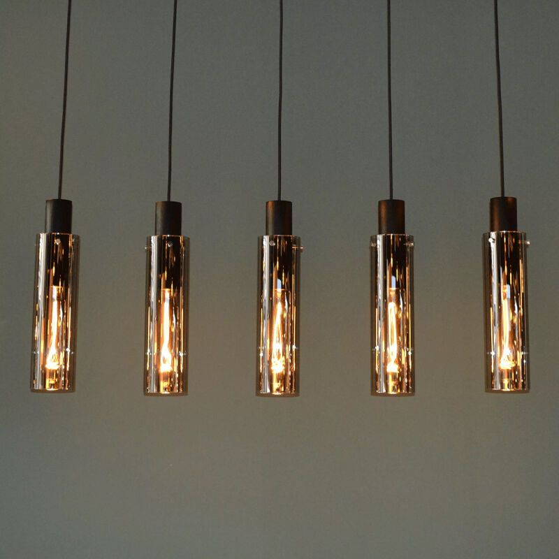 Suspension moderne grise, Orlando