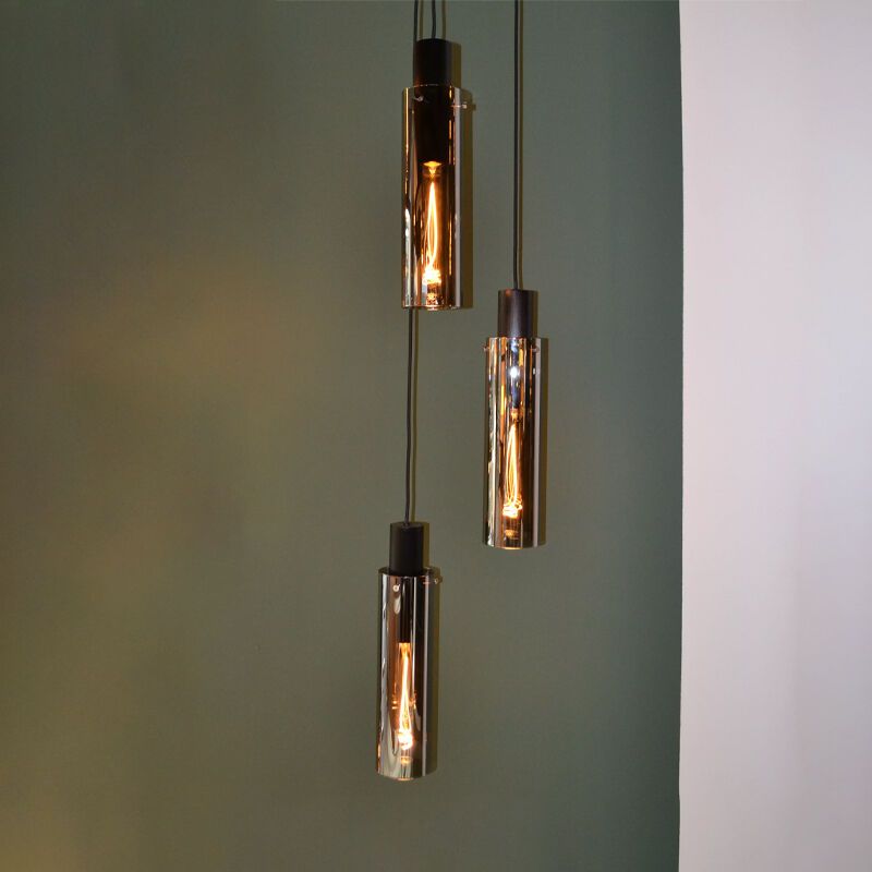 Suspension moderne grise, Orlando