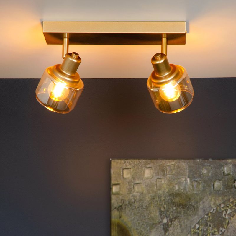 Spot plafond classique doré, Bjorn