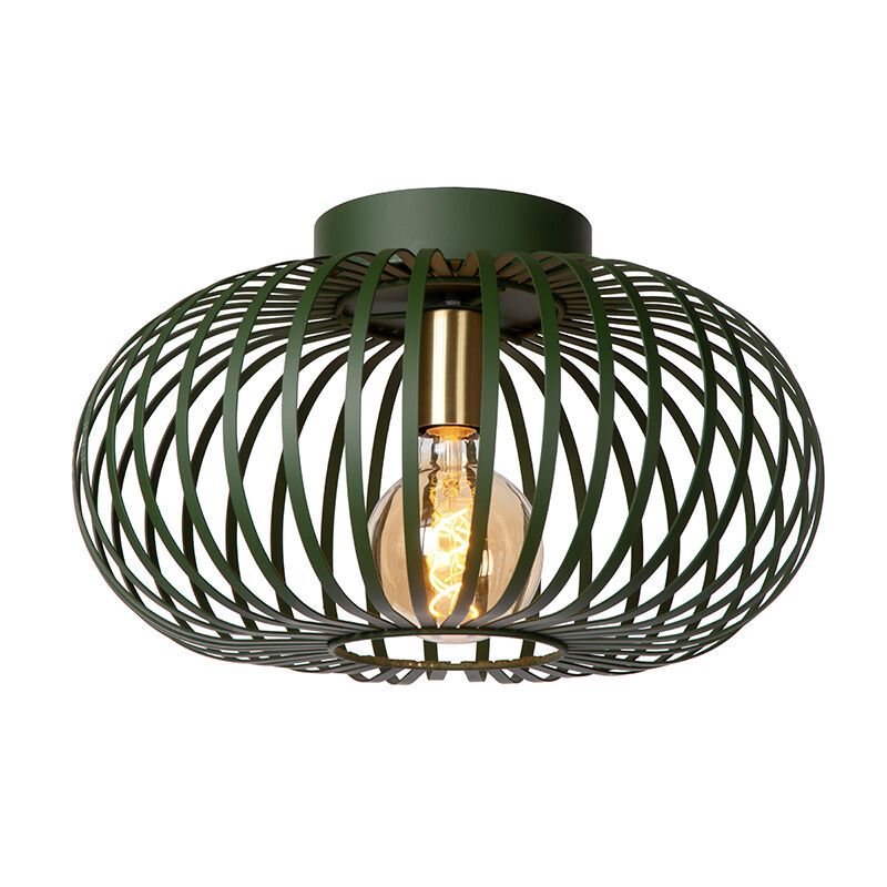 Lampe plafond vintage verte, Manuela