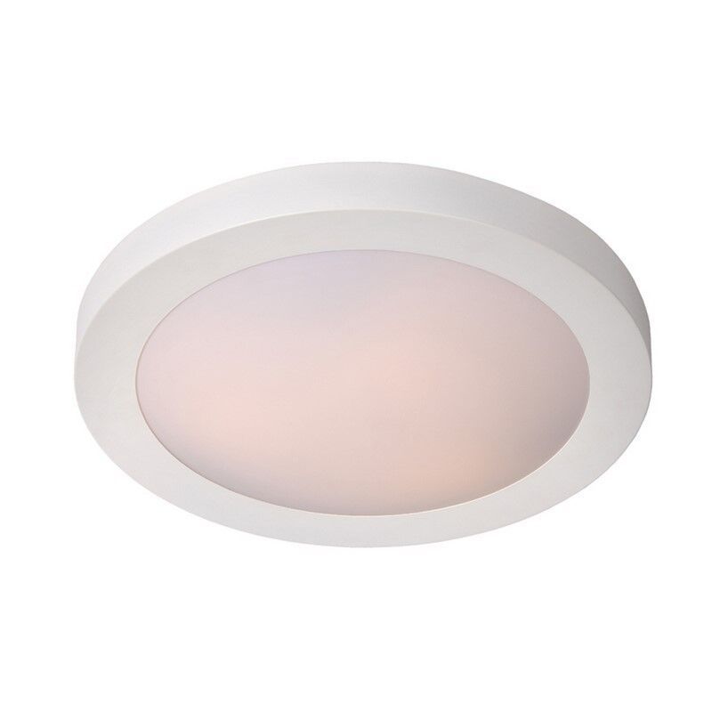 Lampe plafond en aluminium blanche, Fresh, IP44