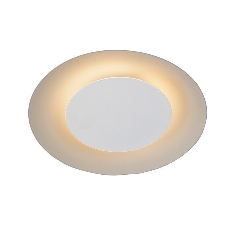 Lampe plafond moderne blanche, Foskal, 6W, 2700K LED Lampe plafond moderne blanche, Foskal, 6W, 2700K LED