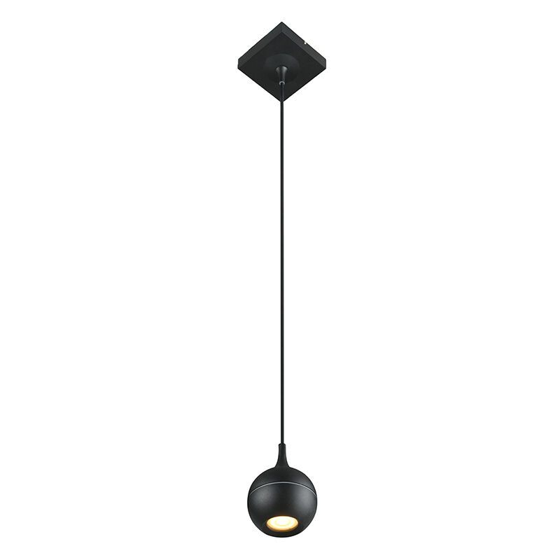 Suspension moderne noire, Favori, IP44
