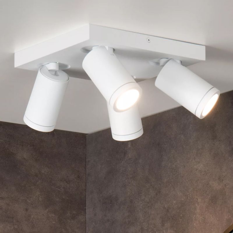 Spot plafond moderne blanc, Taylor, IP44
