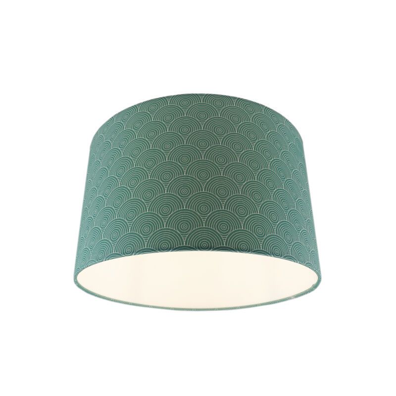 Plafonnier pour enfants vert moderne, Rounds