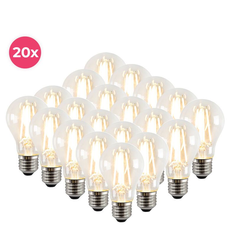 20-pack peut être obscurci Yona E27 A60 ampoule LED, 2700k, 5w 20-pack peut être obscurci Yona E27 A60 ampoule LED, 2700k, 5w