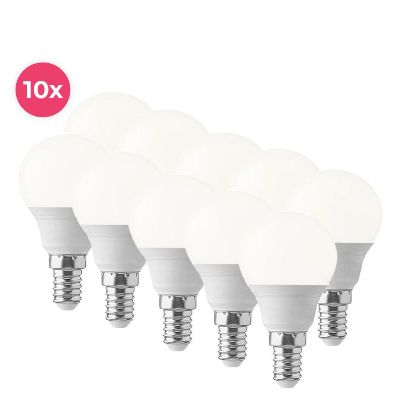 10-pack Lasco E14 lampe ampoule LED blanc chaud, 3w 10-pack Lasco E14 lampe ampoule LED blanc chaud, 3w