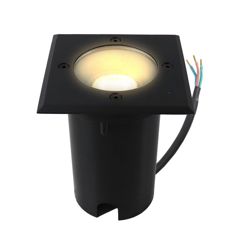 Spot encastré extérieur noir moderne, Clenton, IP65 Spot encastré extérieur noir moderne, Clenton, IP65