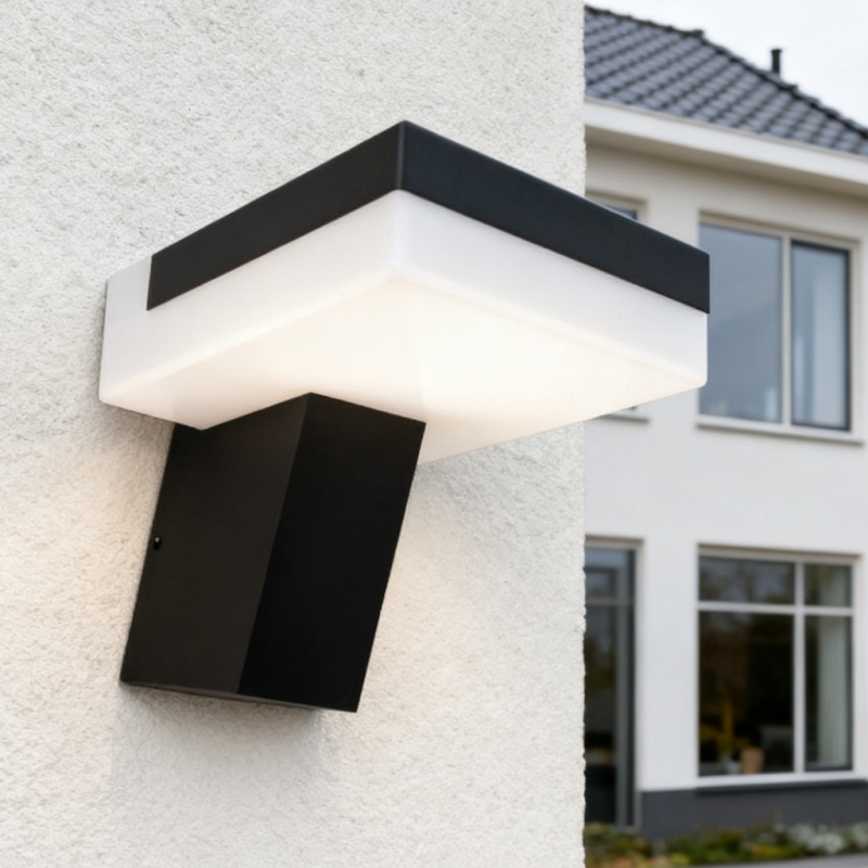 Luminaire extérieur en aluminium anthracite, Bilge, 7,5W, 4000K LED, IP54