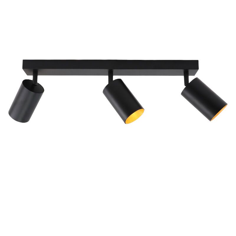 Spot plafond en aluminium doré, Nataly