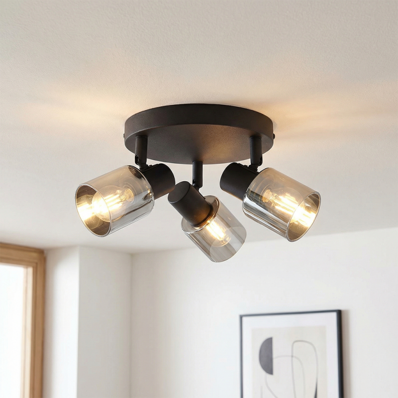 Spot plafond gris moderne, Aimy