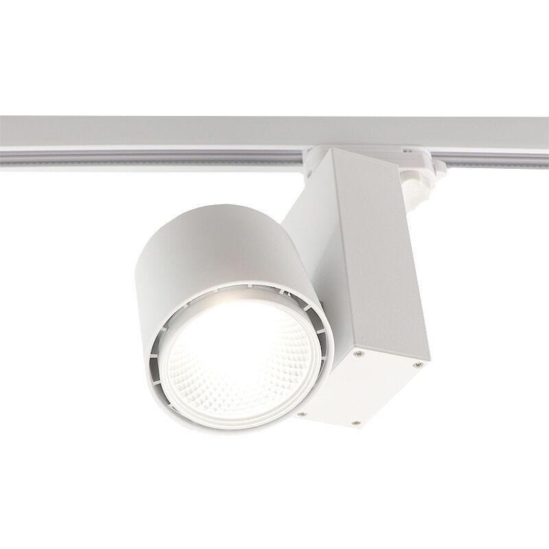Blanc Bisolux Master B spot sur rail, pilote Philips, 4000k, 20w, 36 degrés Blanc Bisolux Master B spot sur rail, pilote Philips, 4000k, 20w, 36 degrés