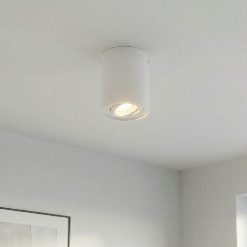 Spot en saillie blanc moderne, Onno