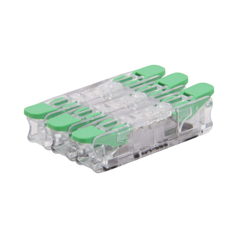 Borne à souder (25 pièces), 3 fils, 0,2 - 4 mm² Borne à souder (25 pièces), 3 fils, 0,2 - 4 mm²