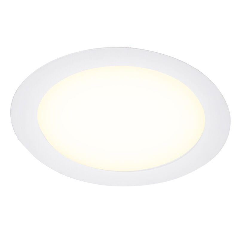 Downlight en aluminium blanc, Umbriel, 12W, 4000K LED, IP44 Downlight en aluminium blanc, Umbriel, 12W, 4000K LED, IP44