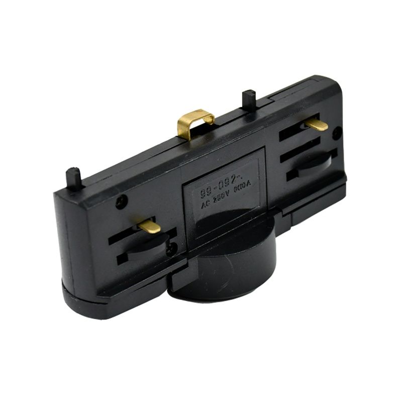 Adaptateur de suspension pour éclairage sur rail triphasé, noir, Pro