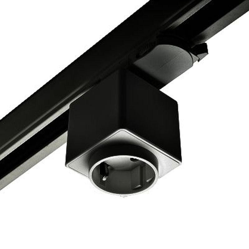 Prise triphasée, noire, Pro