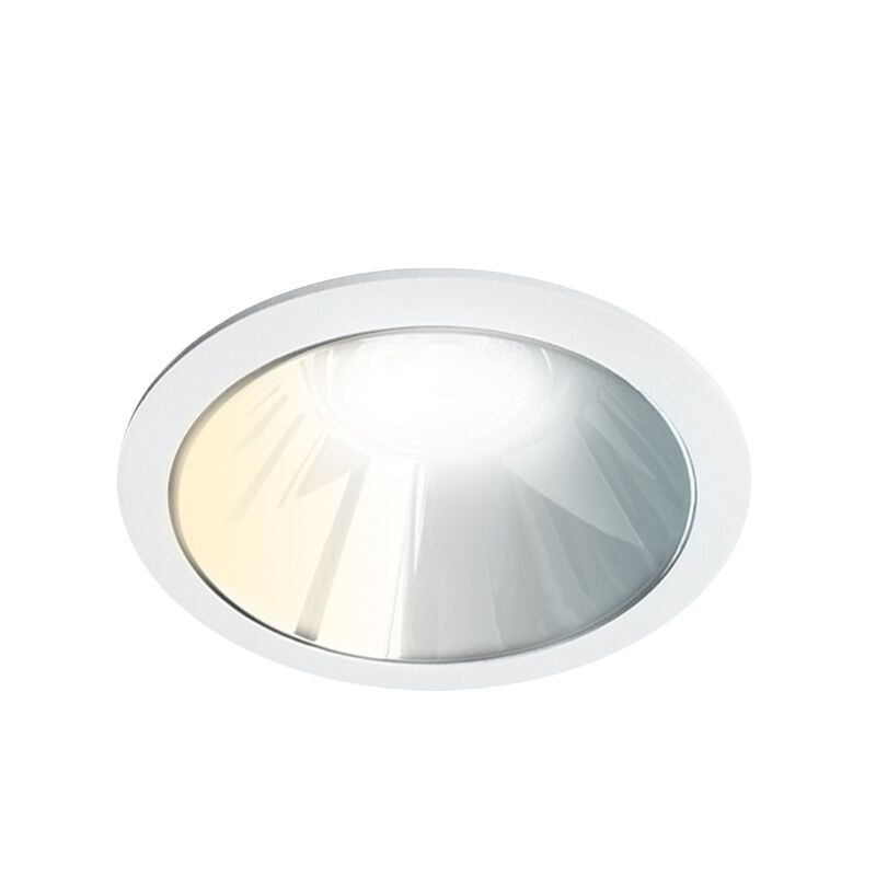 Downlight en aluminium blanc, Maud, 7W, white switch LED, IP22