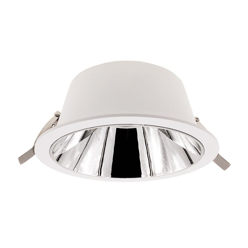Downlight blanc en aluminium, Maud, 20W, white switch LED, IP22