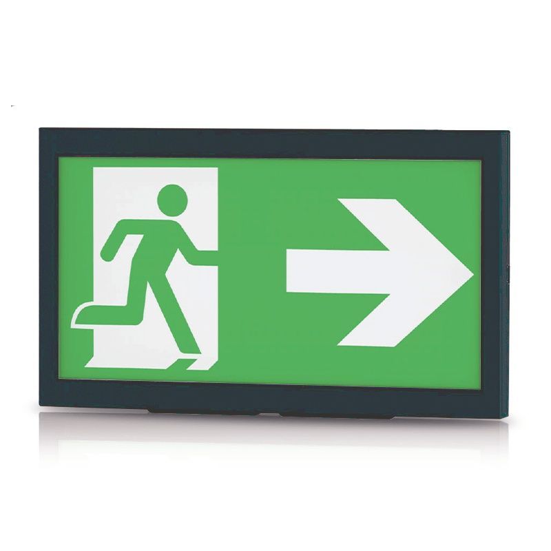 Éclairage de secours mural/en saillie, 3W, LED 6000K, IP40 Éclairage de secours mural/en saillie, 3W, LED 6000K, IP40