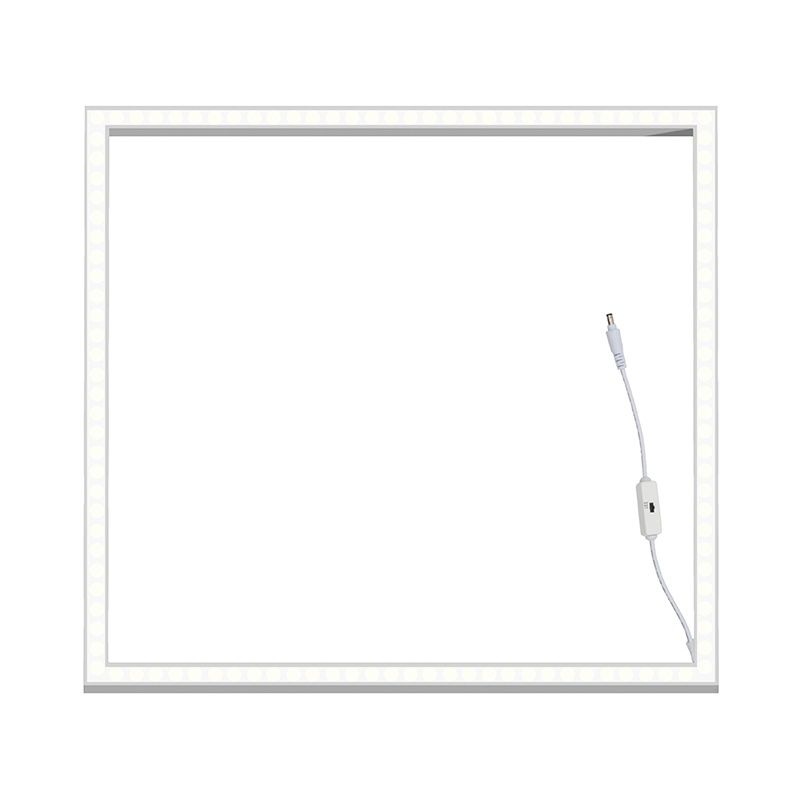 Cadre LED pour plafond suspendu 60x60 cm - interrupteur blanc - 32W - 3200 lm - UGR <23