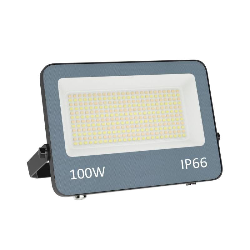 Projecteur en aluminium gris, Ilay, 100W, white switch LED, IP66 Projecteur en aluminium gris, Ilay, 100W, white switch LED, IP66