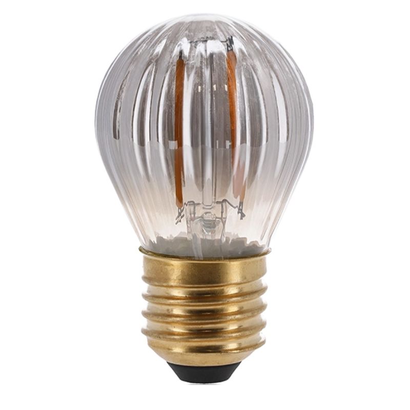 Ampoule LED E27 gradable gris, 2W, 2000K