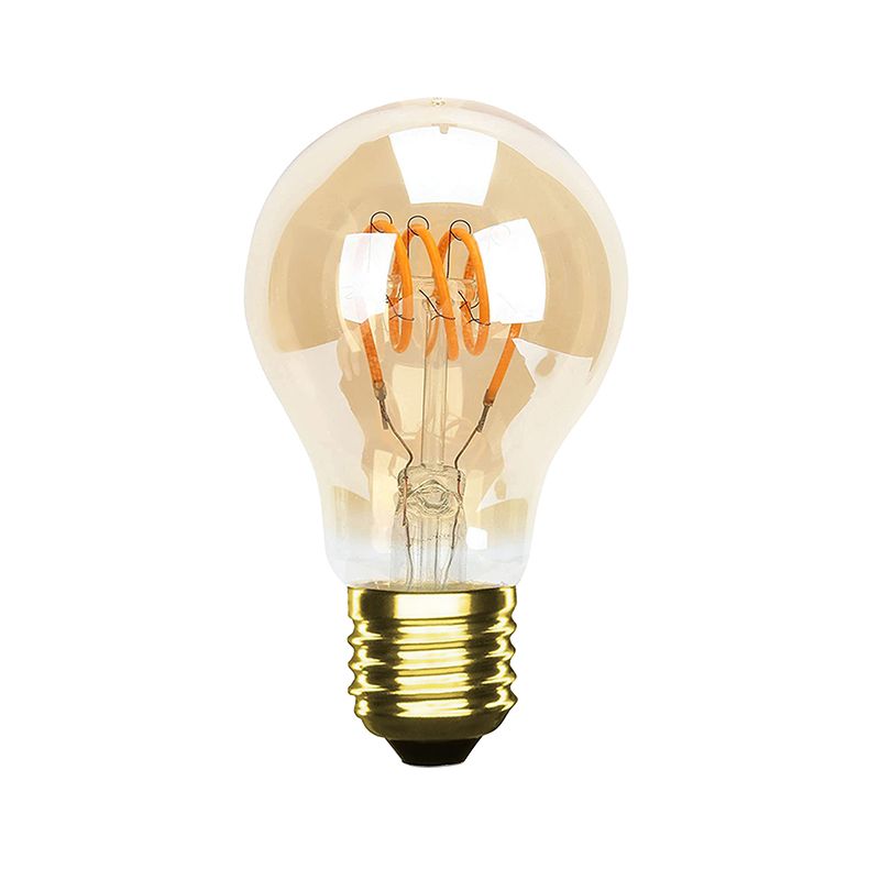 Ampoule LED E27 gradable ambre, 4W, 2000K