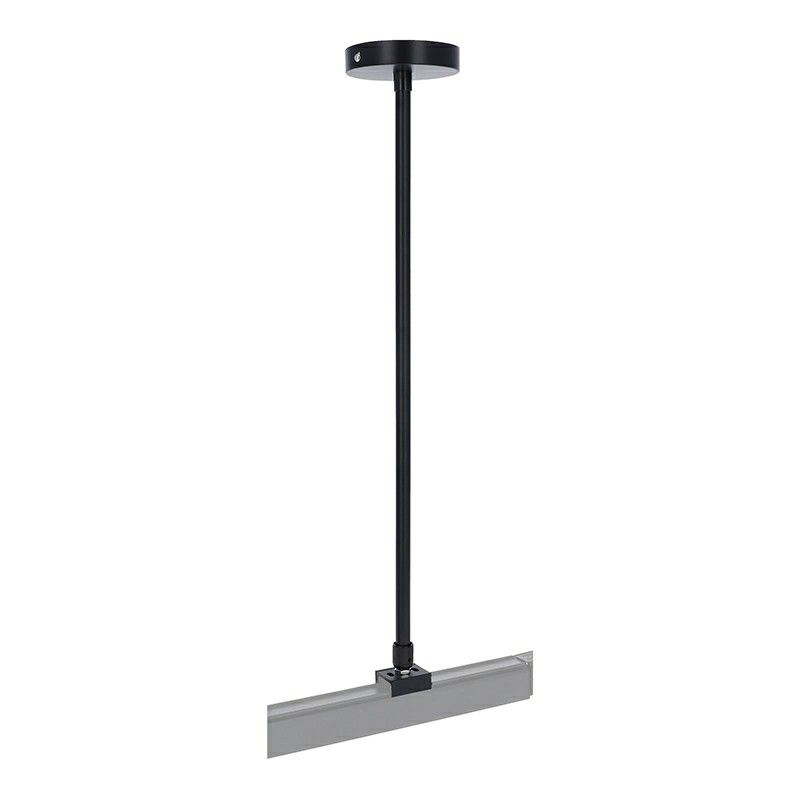 Système de suspension triphasé, noir, 50-100 cm, 2 pièces Système de suspension triphasé, noir, 50-100 cm, 2 pièces