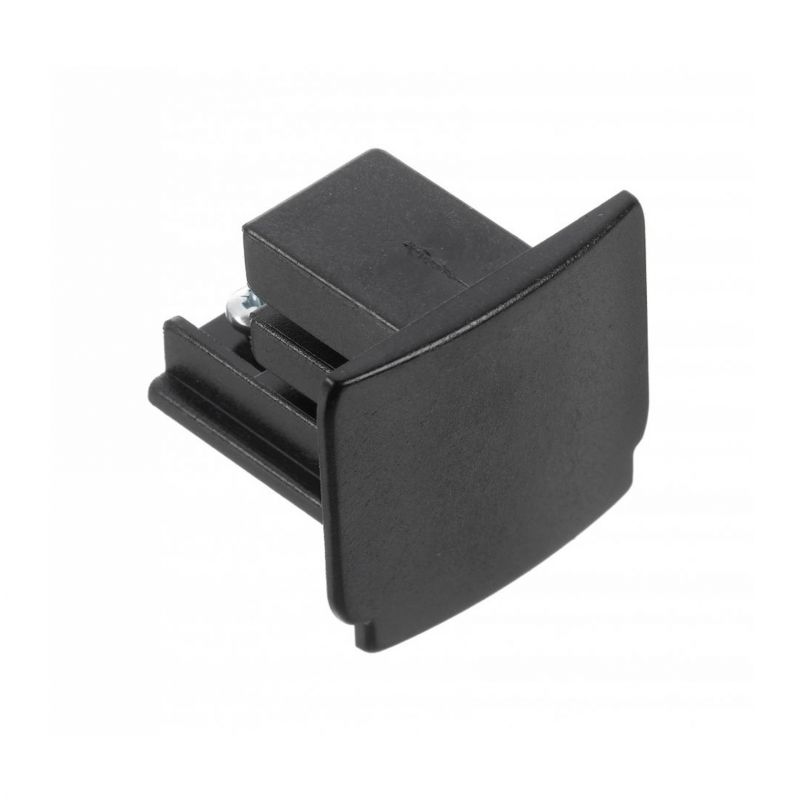Embout pour éclairage sur rail triphasé, noir, Pro
