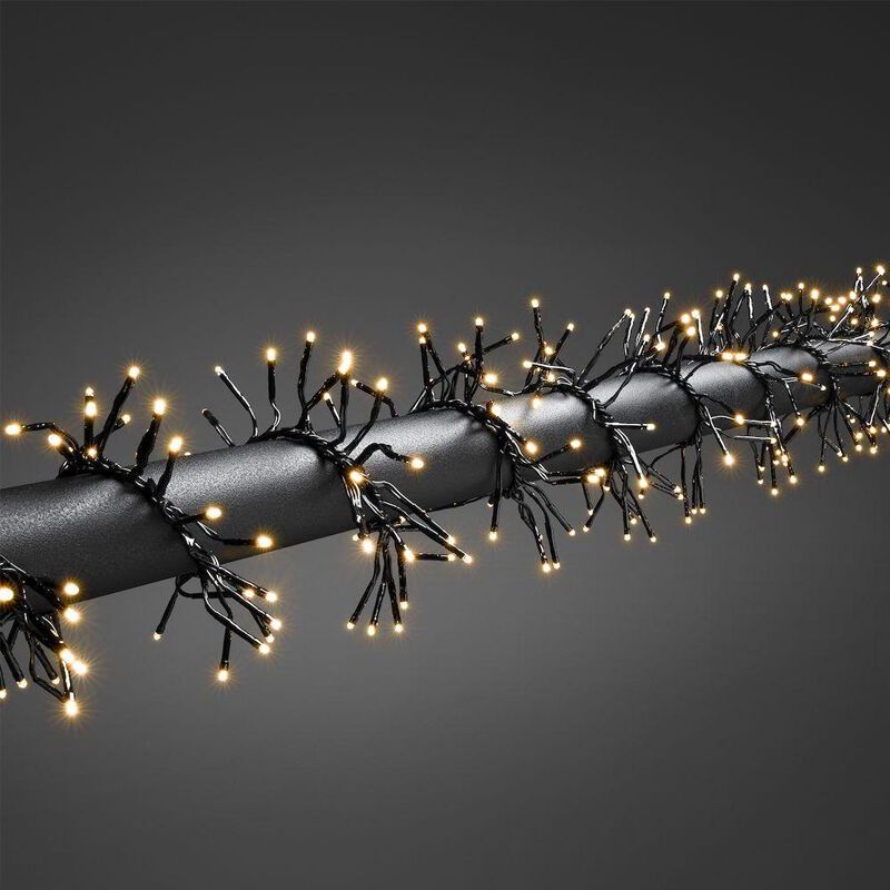 Éclairage de cluster de 43m 576 led blanc chaud 8 positions Éclairage de cluster de 43m 576 led blanc chaud 8 positions