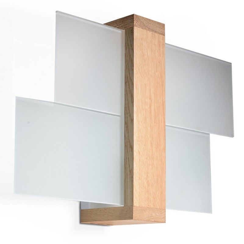 Applique murale en verre marronne, Fouzia Applique murale en verre marronne, Fouzia