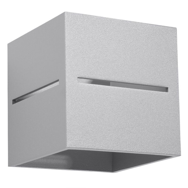 Applique up and down en aluminium grise, Jacky Applique up and down en aluminium grise, Jacky