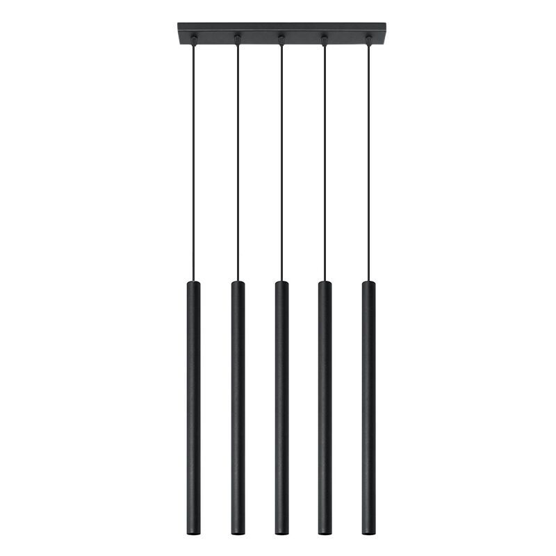 Suspension en aluminium noire, Hillary Suspension en aluminium noire, Hillary
