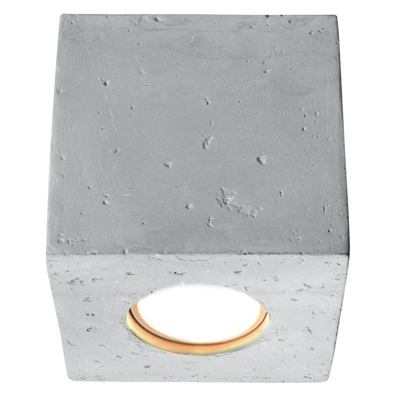 Spot en saillie en béton gris, Andro