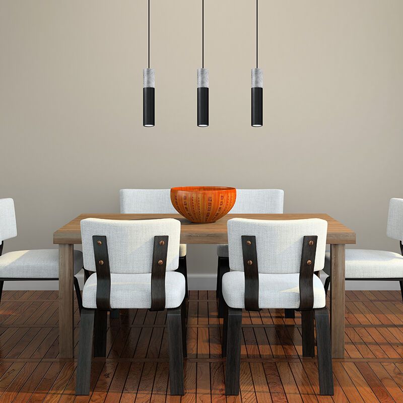 Suspension en béton grise, Fardou