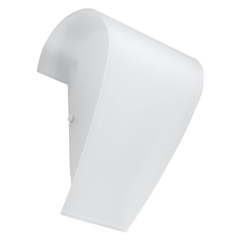 Applique murale en verre blanche, Matias