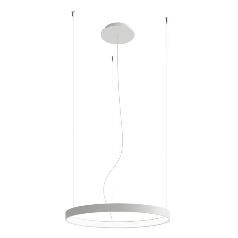 Suspension en aluminium blanche, Ringo, 50W, 3000K LED Suspension en aluminium blanche, Ringo, 50W, 3000K LED