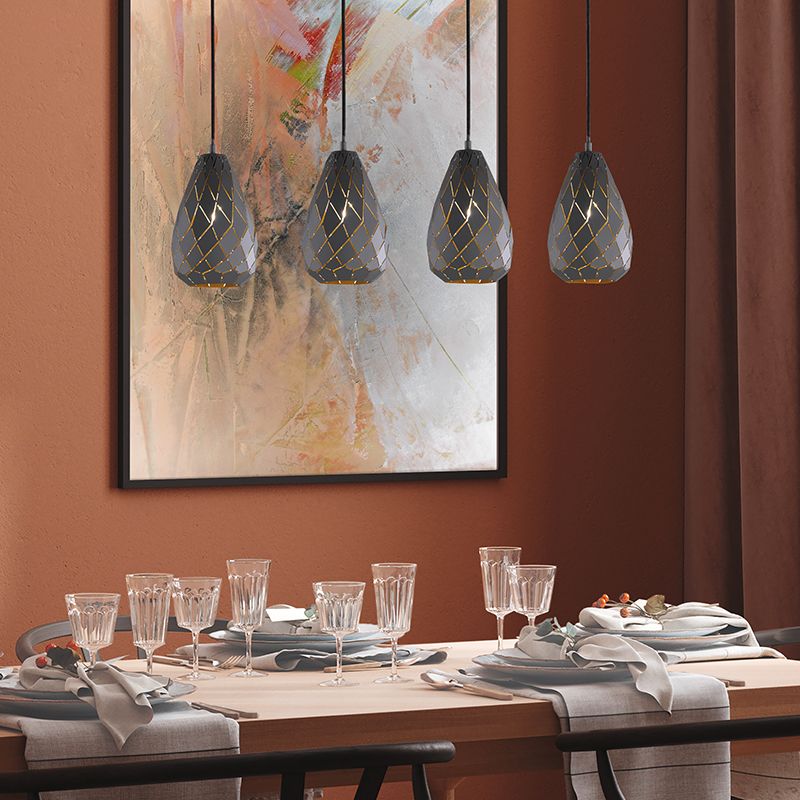 Suspension moderne anthracite, Esrum