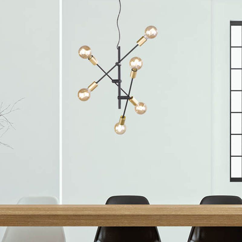 Suspension moderne noire, Kyan