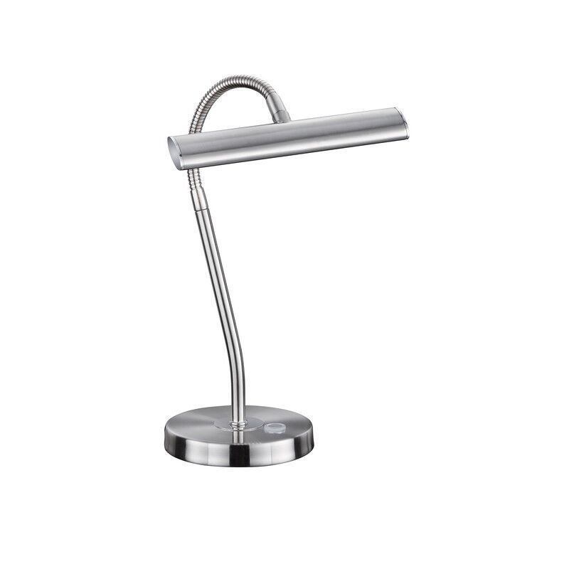 Lampe de table moderne nickel, Eliza, 4W, 3000K LED, avec interrupteur Lampe de table moderne nickel, Eliza, 4W, 3000K LED, avec interrupteur