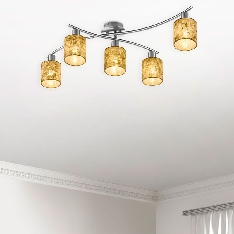 Lampe plafond moderne noire, Kyan