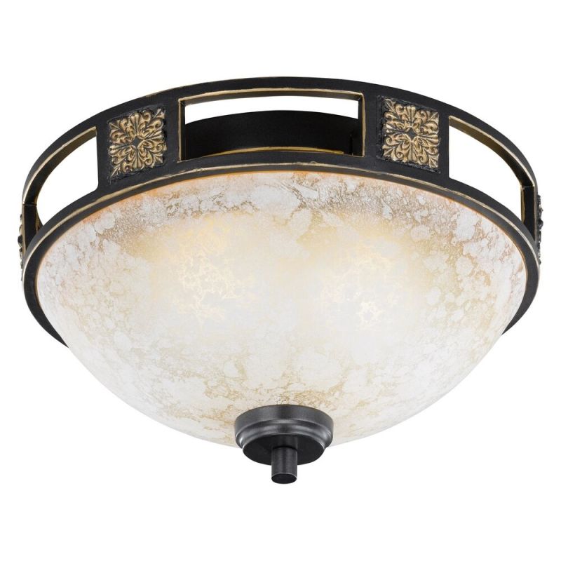 Lampe plafond classique couleur rouille, Letchworth Lampe plafond classique couleur rouille, Letchworth