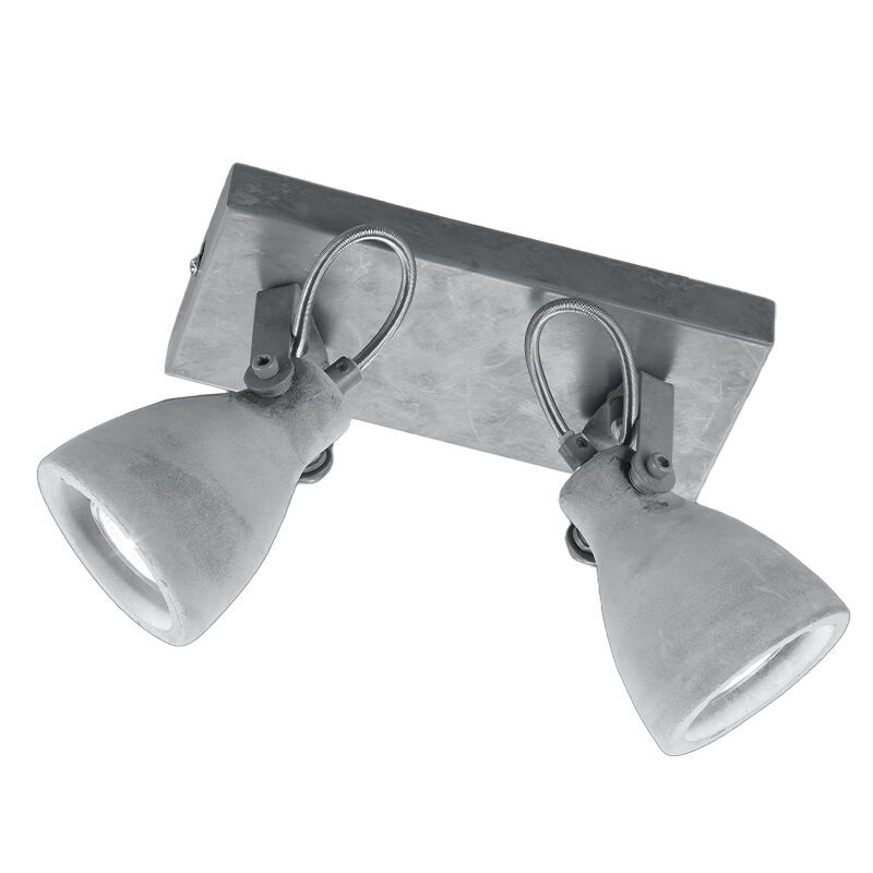 Spot plafond en béton gris, Lamija Spot plafond en béton gris, Lamija