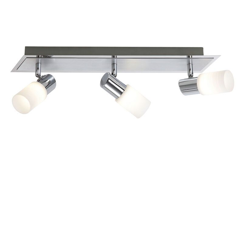 Spot plafond en verre gris, Morely, 4,3W, 3000K LED Spot plafond en verre gris, Morely, 4,3W, 3000K LED